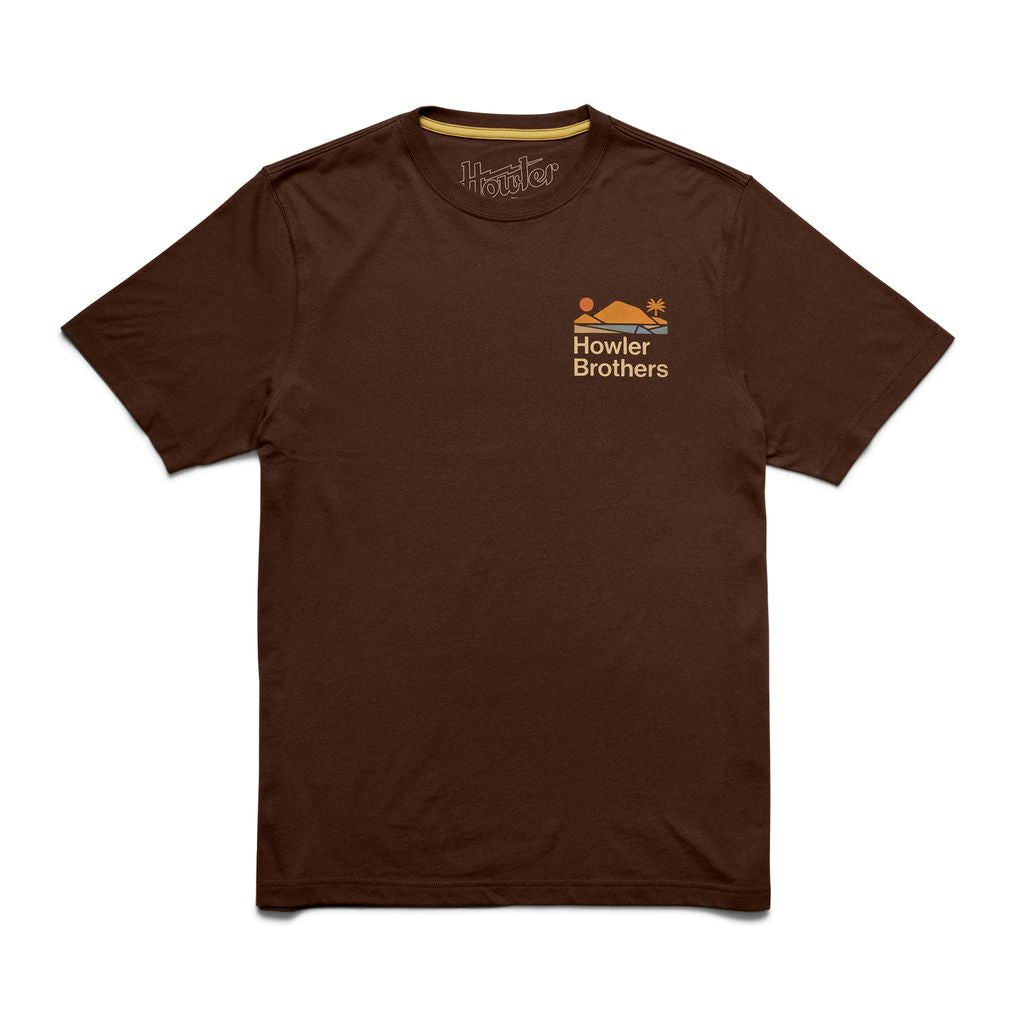 Bahia de Howler T-Shirt- Mahogany